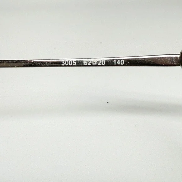 Michael Kors MK4054 Captiva Eyeglasses Black Silver Square Frame 52-20-140 22103 - Picture 5 of 8